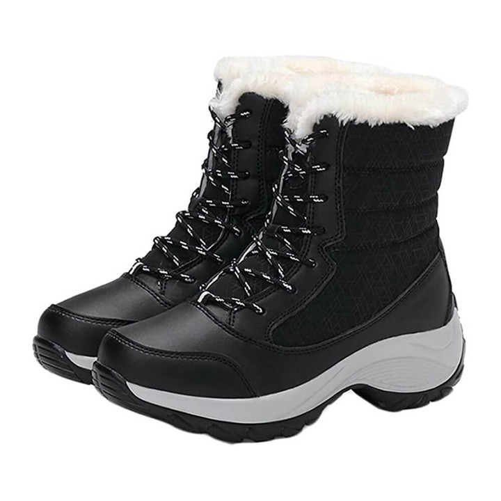 Women Winter Plush Snow Ankle Boots