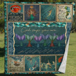 Mermaid Quilt Blanket Queen, Little Mermaid King Size Quilt, God Says You Are Mermaid Quilt Blanket, Gifts for Mermaid