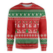 Cat Christmas Present Ugly Christmas Sweater | For Men & Women | Adult | HS5462