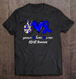 peace-love-cure-blue-ribbon-koolen-de-vries-syndrome-awareness-t-shirt