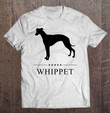 whippet-black-silhouette-t-shirt