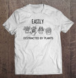 funny-easily-distracted-by-plants-v-neck-t-shirt