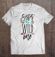 sister-of-a-wild-one-shirt-boho-1st-birthday-party-family-premium-t-shirt
