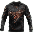 3D Armor Tattoo And Dungeon Dragon Hoodie Pi150104