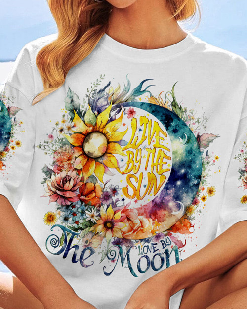 Live By The Sun Love By The Moon All Over Print - Ty0903231