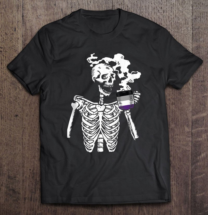 skeleton-drinking-coffee-asexual-pride-skull-lgbt-q-ally-ace-tank-top-t-shirt