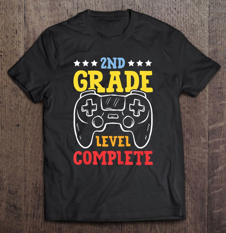 kids-2nd-grade-level-complete-last-day-of-school-game-controller-t-shirt