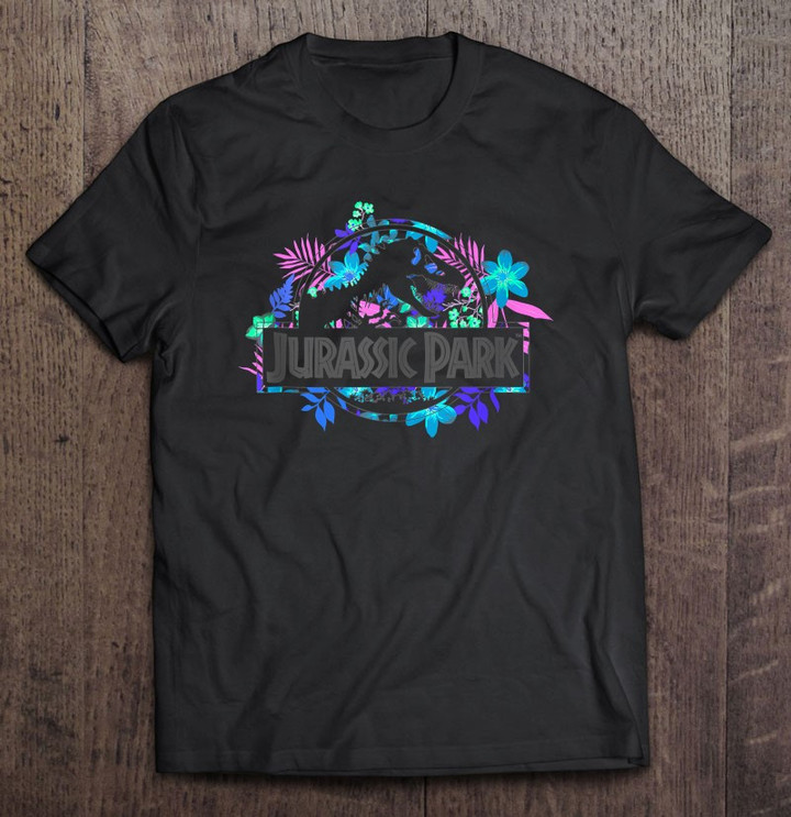 jurassic-park-tropical-floral-logo-tank-top-t-shirt