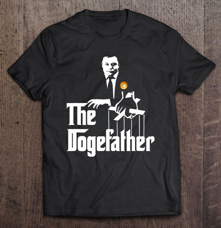 elon-dogecoin-musk-funny-the-dogefather-miner-moon-shirt-t-shirt