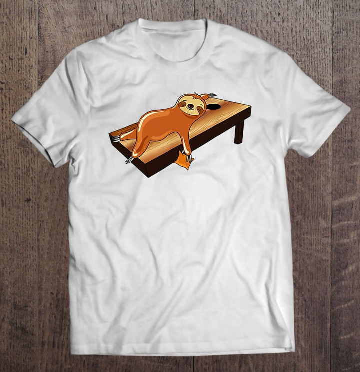sloth-cornhole-sloth-playing-cornhole-funny-t-shirt