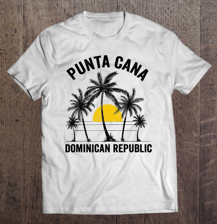 punta-cana-beach-souvenir-dominican-republic-2021-ver2-t-shirt