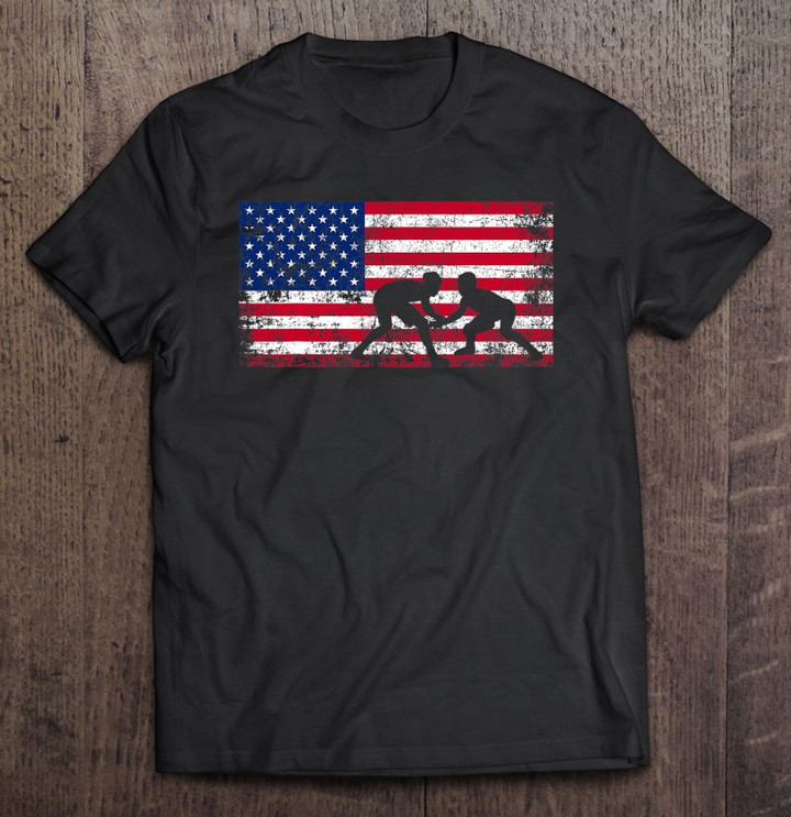 american-flag-wrestling-wrestling-gift-t-shirt