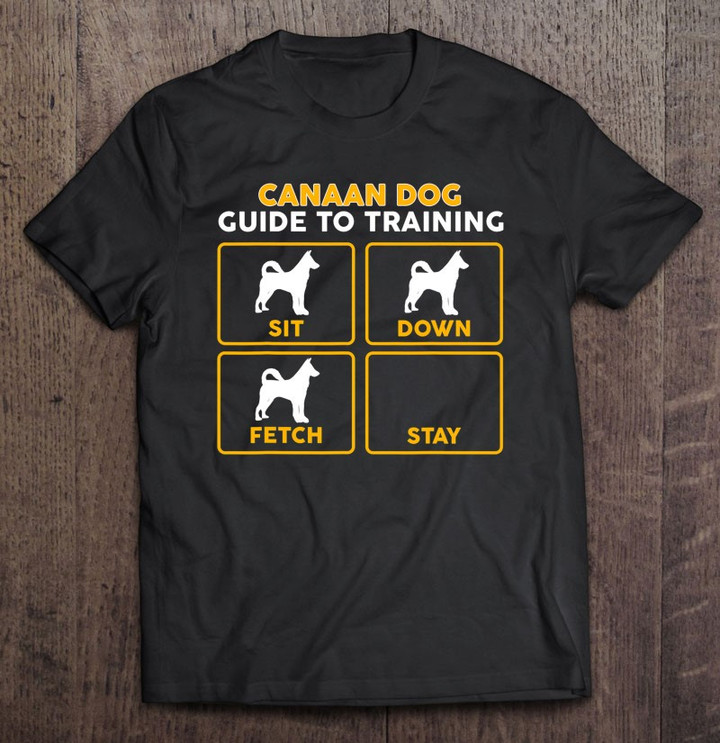 canaan-dog-funny-guide-to-training-t-shirt