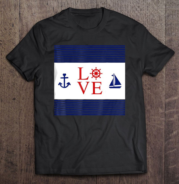 nautical-love-with-anchor-wheel-sailboat-tee-t-shirt