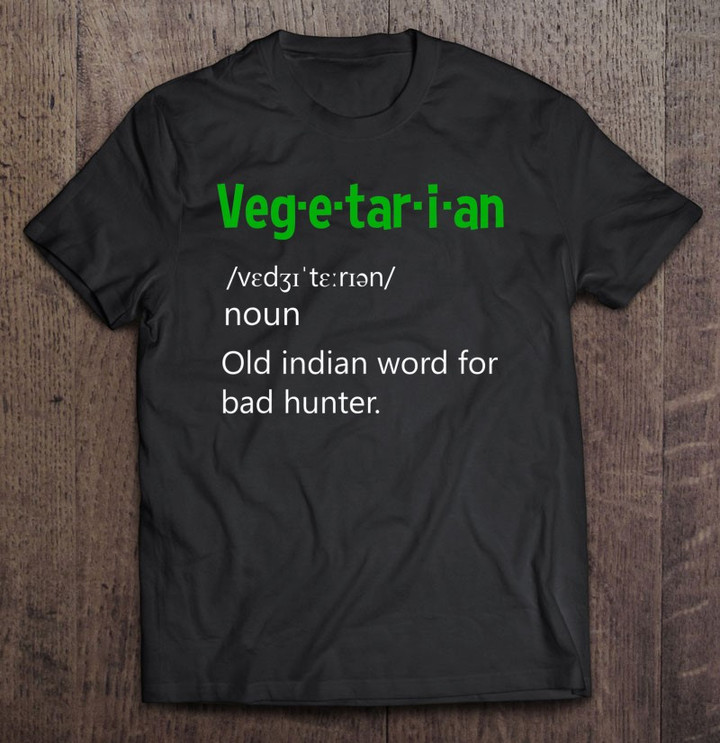 vegetarian-definition-anti-veganism-non-vegan-t-shirt