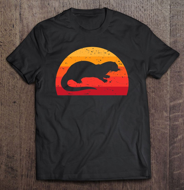 sea-otter-sunset-retro-cute-lutra-animal-lover-funny-gift-t-shirt