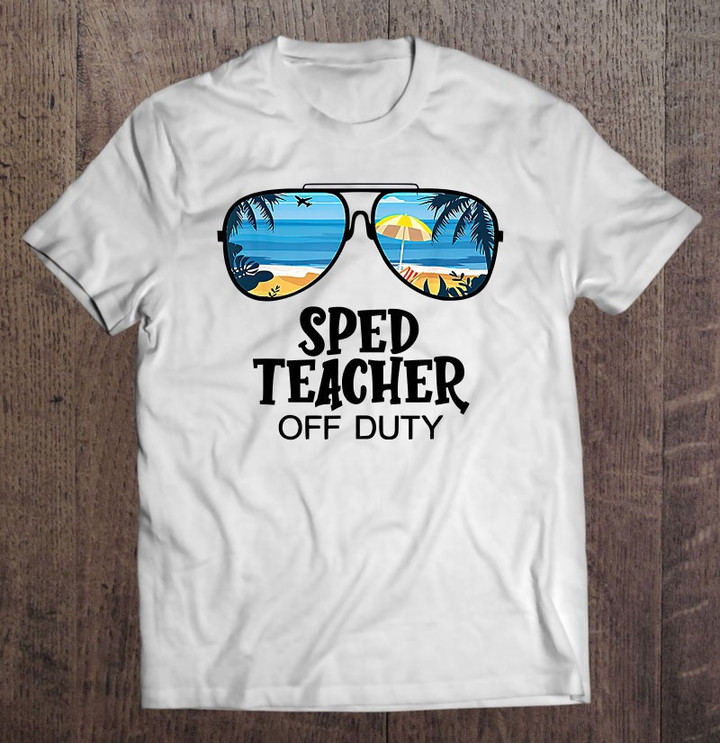 sped-teacher-off-duty-sunglasses-beach-hello-summer-t-shirt