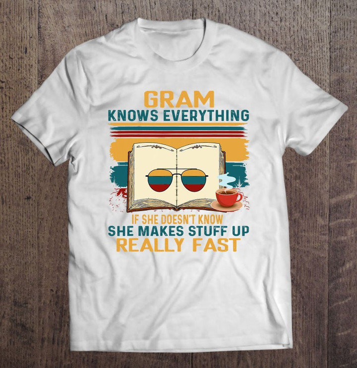 vintage-reading-books-and-coffee-gram-knows-everything-t-shirt