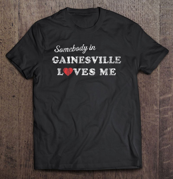 gainesville-florida-fl-retro-70s-gift-of-love-tee-t-shirt