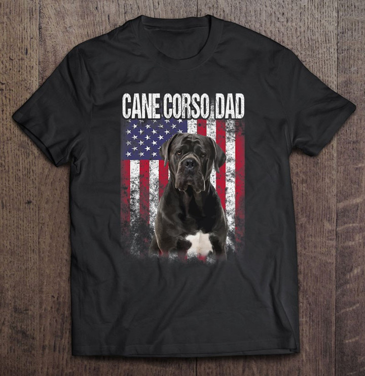 cane-corso-dad-with-proud-american-flag-dog-lover-gifts-t-shirt