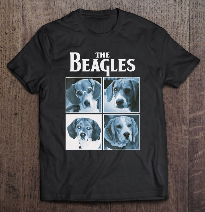 womens-beagle-gift-beagles-the-beagles-beagle-gift-v-neck-t-shirt