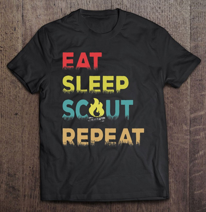 eat-sleep-scout-repeat-scouting-vintage-gift-t-shirt