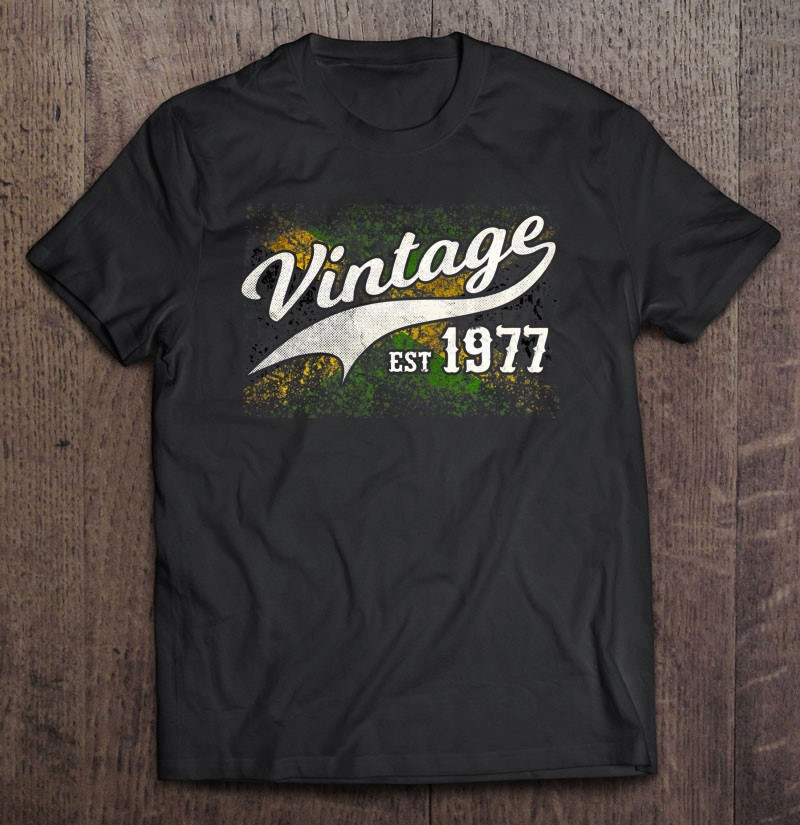 vintage-1977-tshirts-jamaica-rretro-fdag-b-day-gift-t-shirt