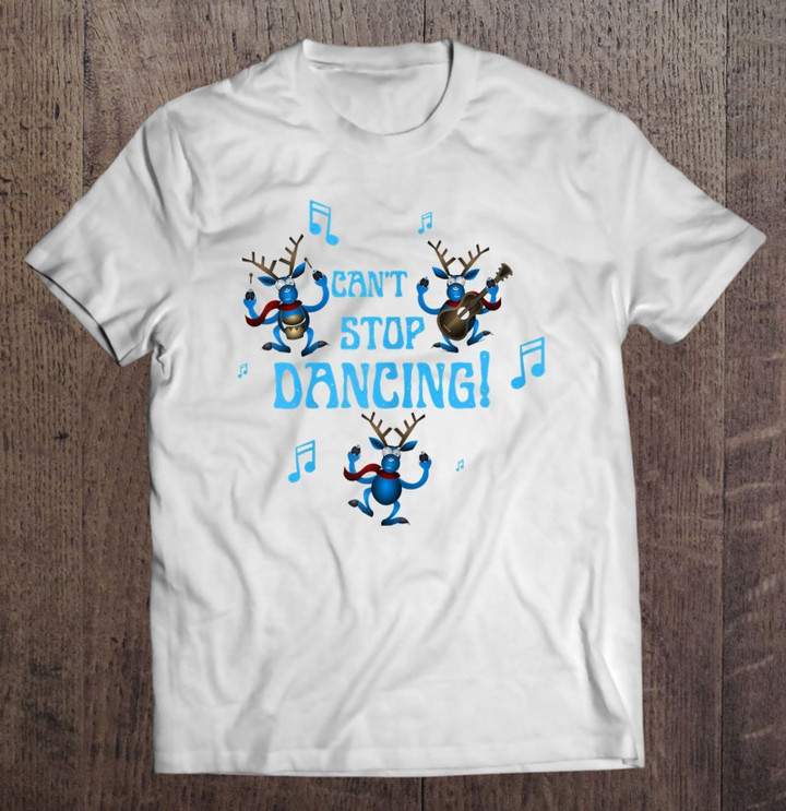 womens-bluey-dad-cant-stop-dancing-for-family-t-shirt