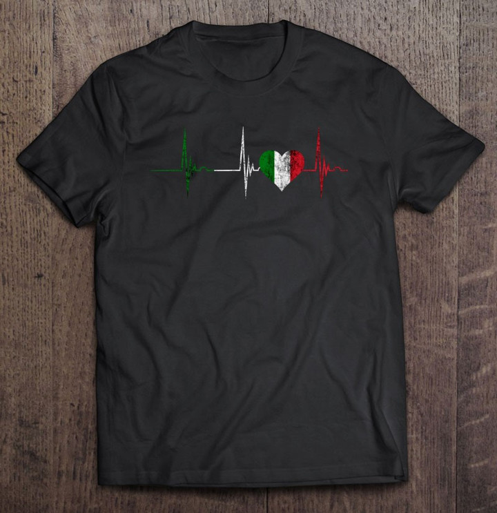 italy-heart-italian-heartbeat-ekg-pulse-italiano-italia-pullover-t-shirt