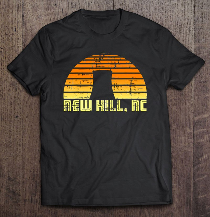 retro-new-hill-nc-skyline-t-shirt
