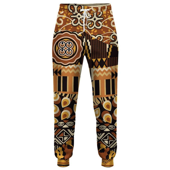 African Clothing - Me Ware Wo Jogger Pant Leo Style