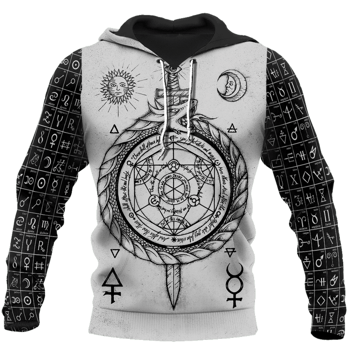 Alchemy 3D All Over Printed Shirts Hoodie Jj020104
