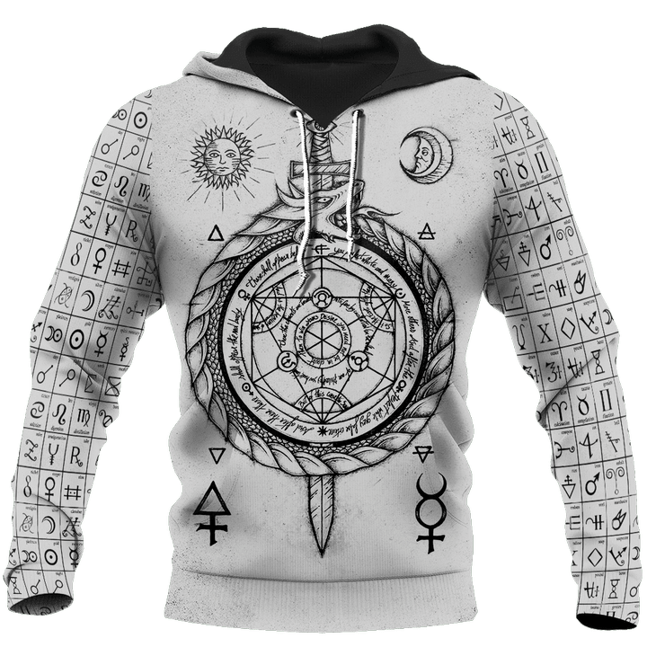 Alchemy 3D All Over Printed Shirts Hoodie Jj030102