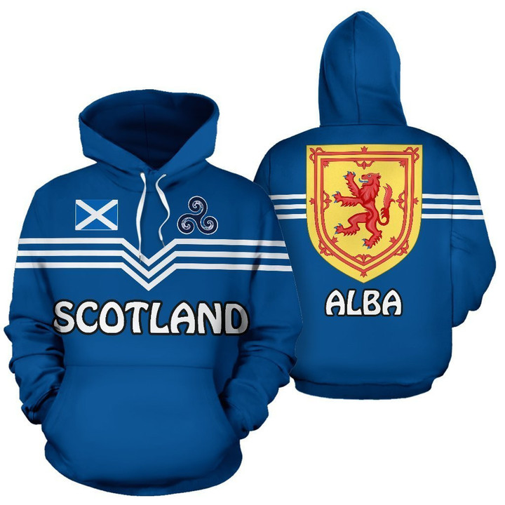 Celtic Nations - Alba Pullover Hoodie A01