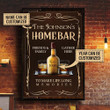 Personalized Bespoke Custom Meaningful Gift Home Bar Gather Here Decor Poster Canvas Art, Trilogygift Framed Matte Canvas Prints