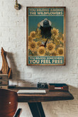 You Belong Among The Wildflowers You Belong Somewhere You Feel Free Hippie Canvas Painting Ideas, Canvas Hanging Prints, Gift Idea Framed Prints, Canvas Paintings Wrapped Canvas 8x10