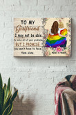 To My Girlfriend I May Not Be Able To Solve All Of Your Problems But I Promise You Wont Have To Face Them Alone Lesbian Couple Canvas Painting Ideas, Canvas Hanging Prints, Gift Idea Framed Prints, Canvas Paintings Wrapped Canvas 12x16