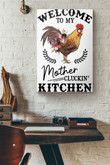 Welcome To My Mother Cluckin Chicken Canvas Painting Ideas, Canvas Hanging Prints, Gift Idea Framed Prints, Canvas Paintings Wrapped Canvas 8x10