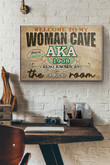 Welcome To My Woman Cave Ak1908 Canvas Painting Ideas, Canvas Hanging Prints, Gift Idea Framed Prints, Canvas Paintings Wrapped Canvas 8x10