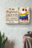 To My Boyfriend I May Not Be Able To Solve All Of Your Problems But I Promise You Wont Have To Face Them Alone Gay Couple Canvas Painting Ideas, Canvas Hanging Prints, Gift Idea Framed Prints, Canvas Paintings Wrapped Canvas 12x16