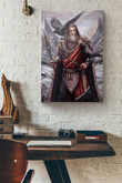 Viking Odin Ravens Canvas Painting Ideas, Canvas Hanging Prints, Gift Idea Framed Prints, Canvas Paintings Wrapped Canvas 8x10