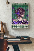 They Whispered To Her You Cannot Fibromyalgia Wrapped Canvas Wrapped Canvas 8x10