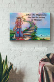 When The Hippies Die Thay Take The Stairway To Heaven Hippie Girl Canvas Painting Ideas, Canvas Hanging Prints, Gift Idea Framed Prints, Canvas Paintings Wrapped Canvas 12x16