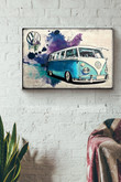 Volkswagen Van Canvas Painting Ideas, Canvas Hanging Prints, Gift Idea Framed Prints, Canvas Paintings Wrapped Canvas 12x16