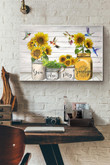 You Are My Sunshine Hummingbird Sunflower Canvas Painting Ideas, Canvas Hanging Prints, Gift Idea Framed Prints, Canvas Paintings Wrapped Canvas 8x10