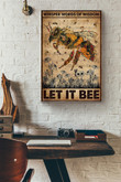Whisper Words Of Wisdom Let It Be Bee Canvas Painting Ideas, Canvas Hanging Prints, Gift Idea Framed Prints, Canvas Paintings Wrapped Canvas 12x16
