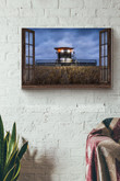 Tractor Window Night View Canvas Painting Ideas, Canvas Hanging Prints, Gift Idea Framed Prints, Canvas Paintings Wrapped Canvas 12x16