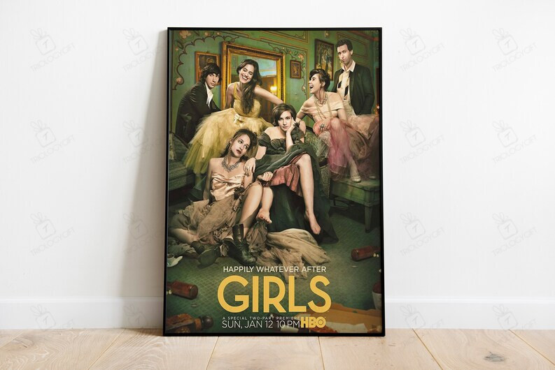 Girls Poster Tv Series Poster Vintage Poster Home Decor Wall Decor Famous Wall Art Retro Poster
