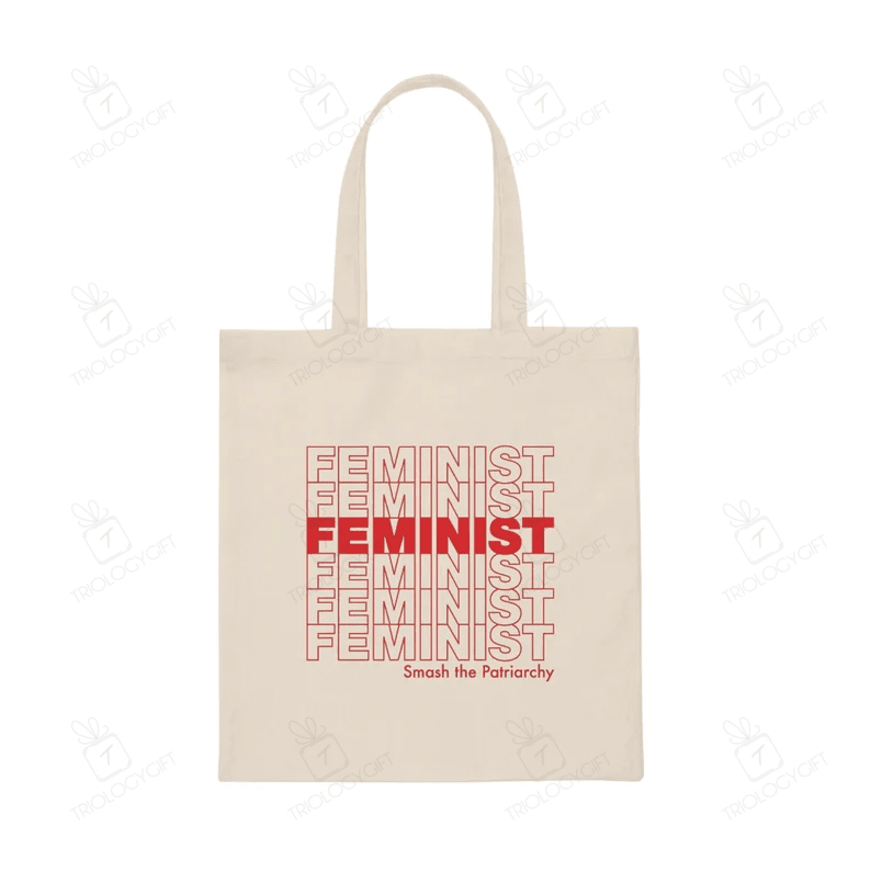 Smash The Patriarchy Feminist Tote Bag, Feminism Gift, Gifts For Her, Women Empowerment, Women'S Rights, Social Justice, Feminist Gifts