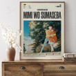 Mimi Wo Sumaseba Movie Poster Print, Modern Framed Hayao Miyazaki Ghibli Anime Posters, Vintage Wall Art Home Decor Japanese Film Poster